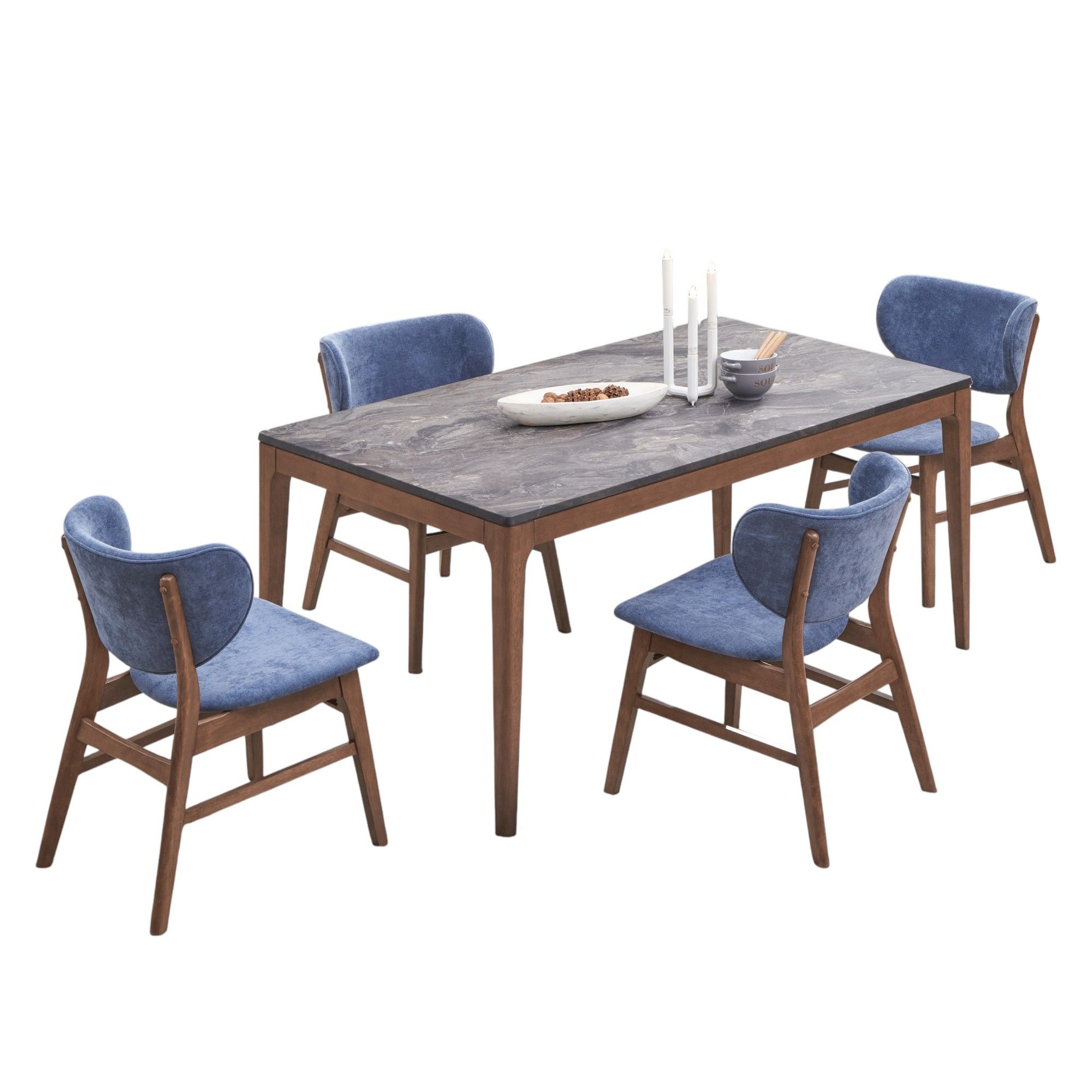 Bevis - 5 Piece Dining Set