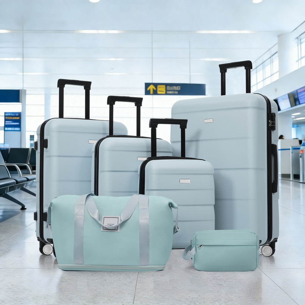 Hardshell Luggage Set 6 Piece With Duffel & Toiletry Bag