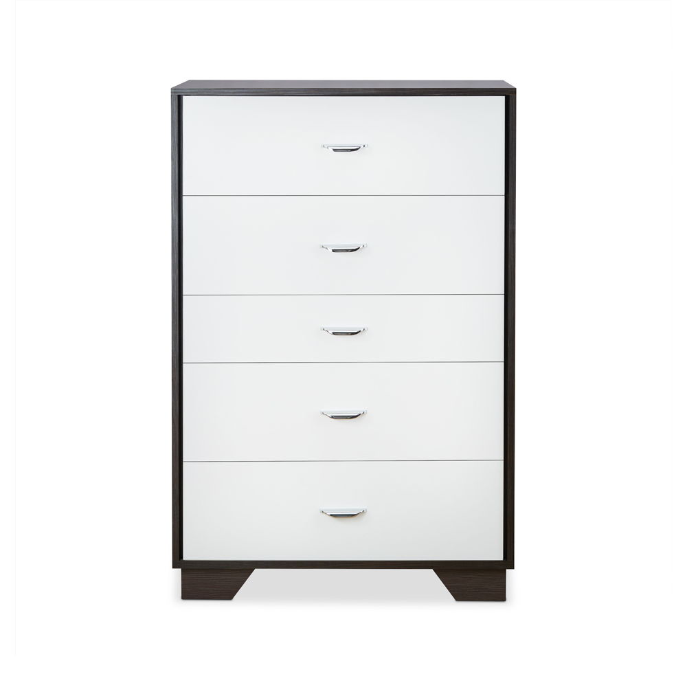Eloy - Chest - White & Espresso
