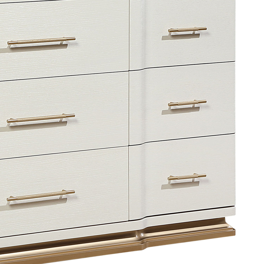 Lexington - 9 Drawer Dresser - Beige