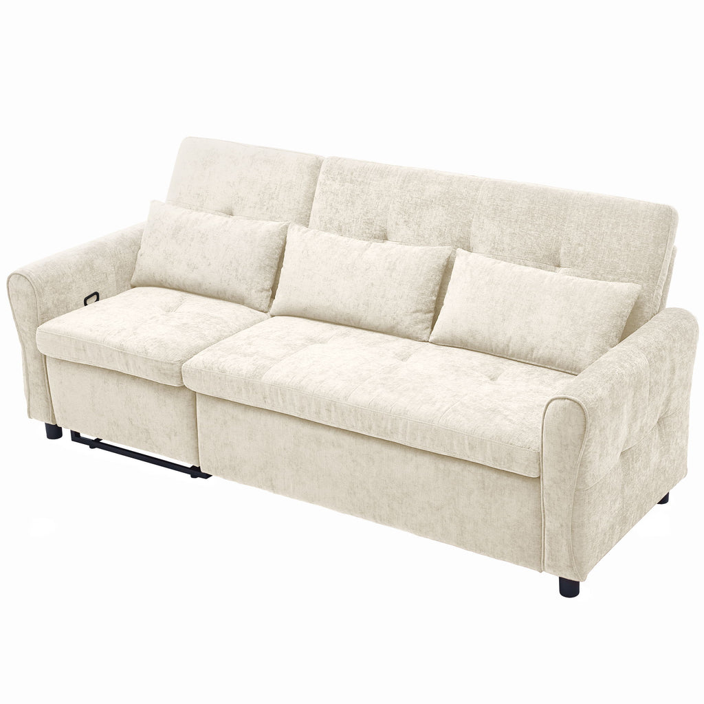 3 Seater Sofa Bed And Reversible Recliner