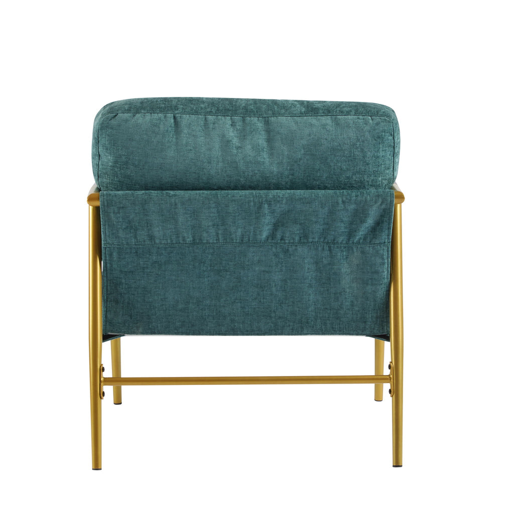 Modern Accent Chair With Cushions, Cozy Seating