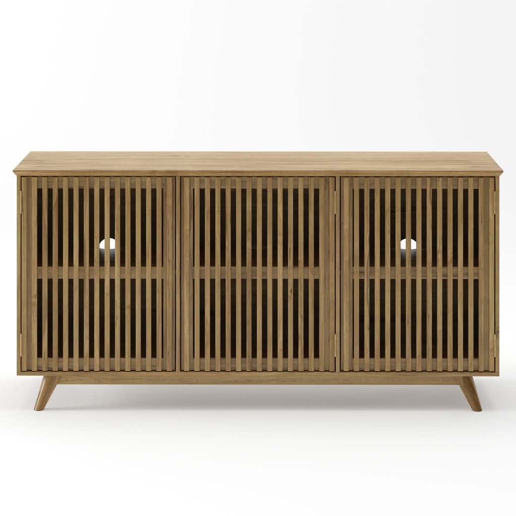 TV Stand With Adjustable Shelf - Natural