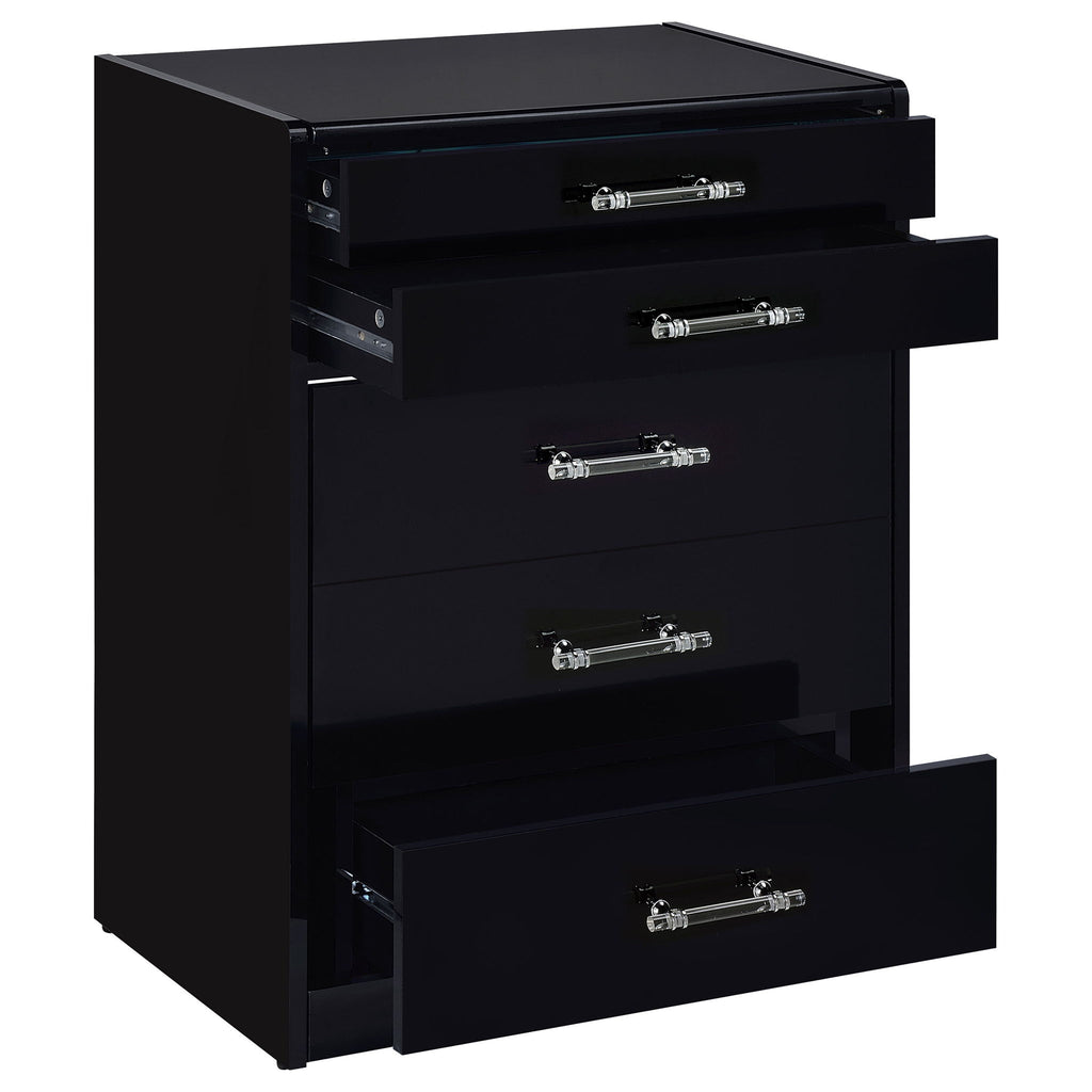 Ayuba - 3 Drawer Makeup Vanity Table With Mirror And Stool