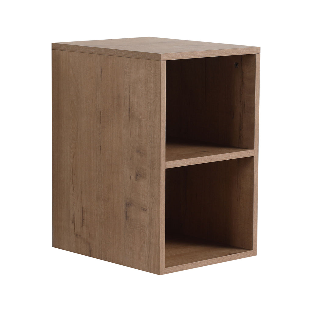 Wall Mounted Bathroom Vanity With Art Sink, 1 Storage Shelf, Soft Close Door