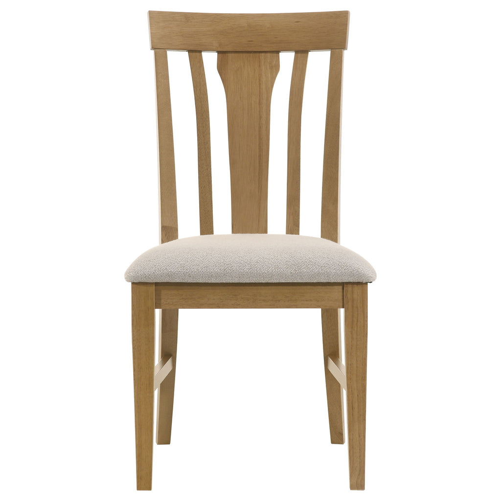 Auburn - Dining Side Chair (Set of 2) - Natural / Light Brown