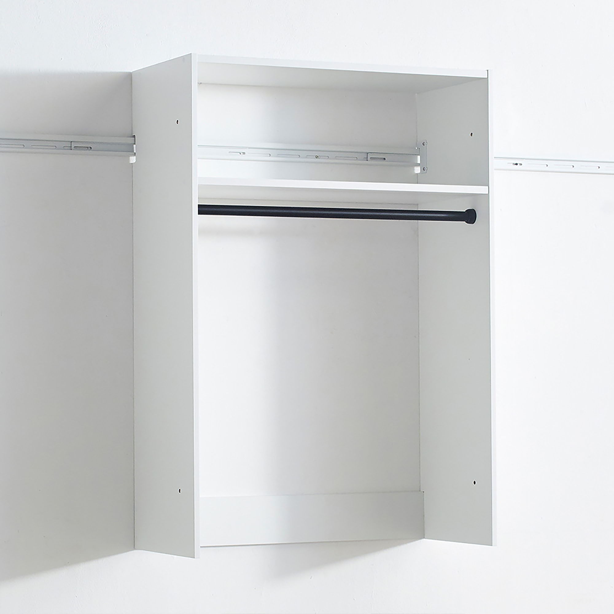 Devi - Wall Mounted Wood Closet System & Modular Units