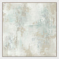 Sand - 48" x 48" Painting Art by Buddy Whitlock - Pearl Silver