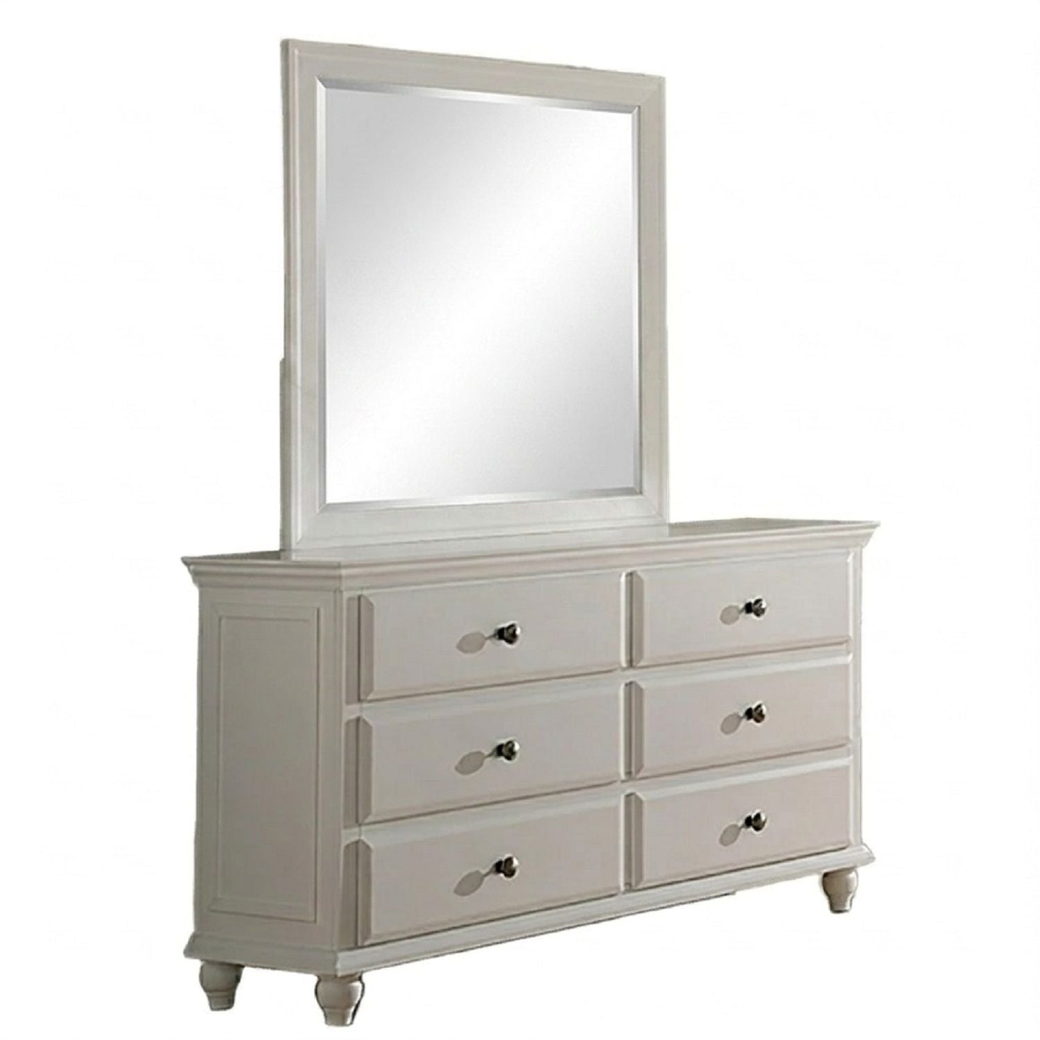 1 Piece Dresser Bedroom Furniture - White