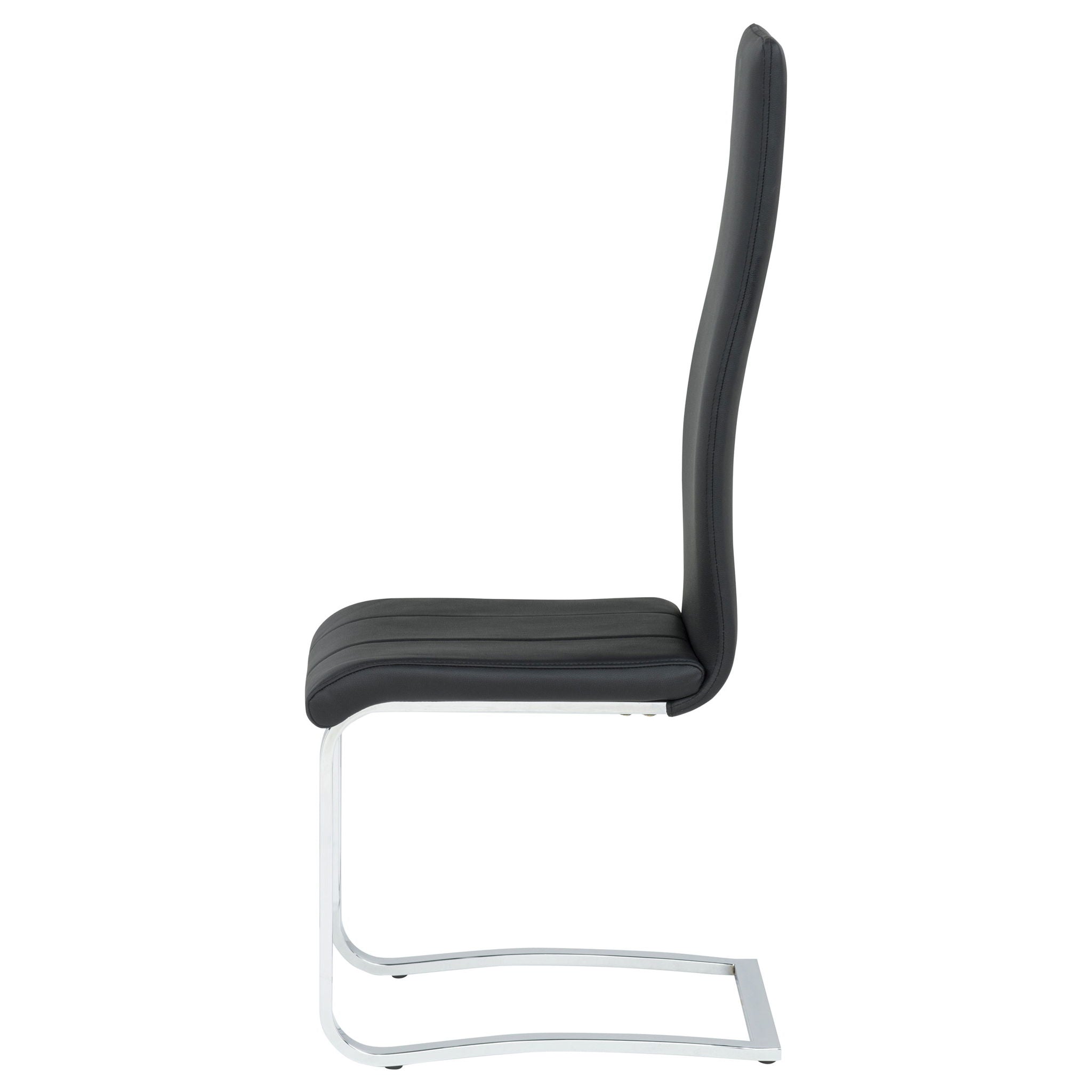 High Back Side Chairs Dining Chairs With Padded Upholstery (Set of 4)