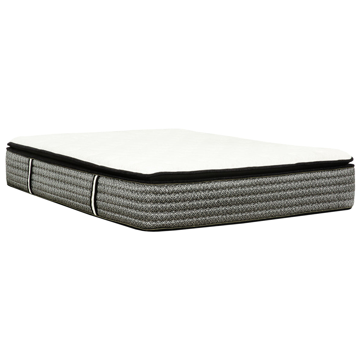 14" Premium Hybrid Mattress In A Box Plush Gel Memory Foam Top With Cooling Technology - Gray / White - Queen