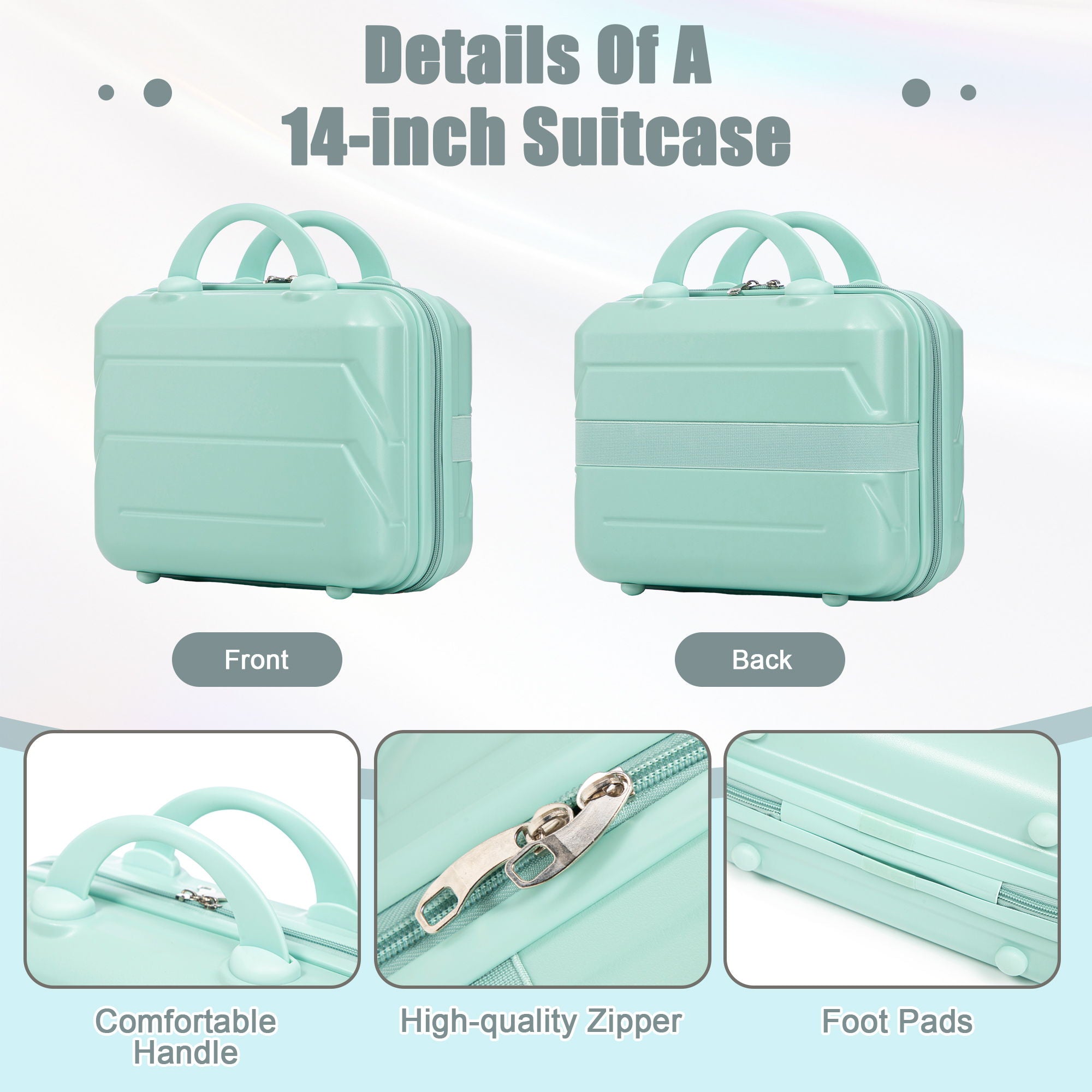 Spinner Luggage Set With Combination Lock