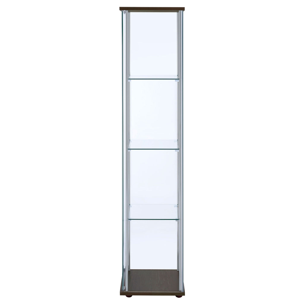 Crestwood - 3 Shelf Curio Cabinet