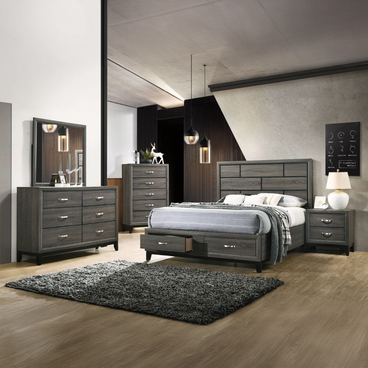 Valdemar - Dresser - Weathered Gray