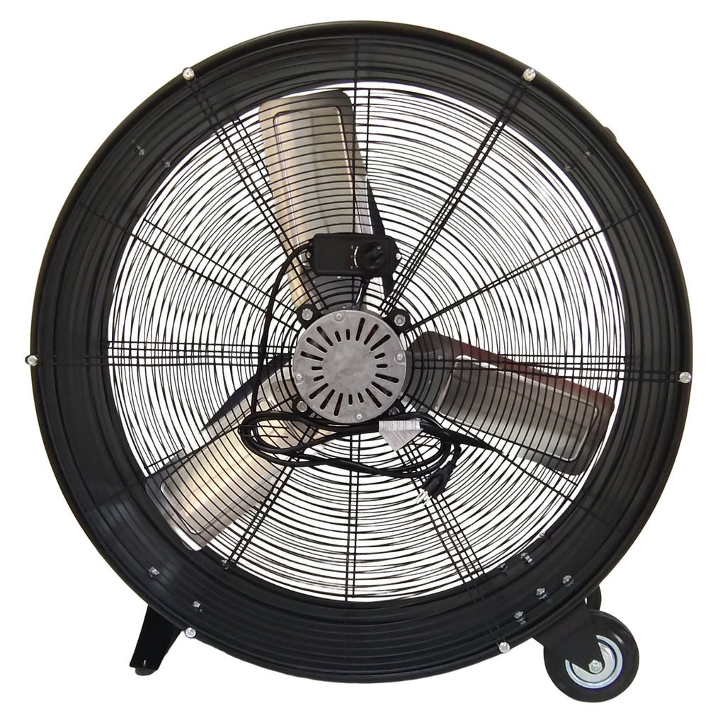 Velocity Drum Fan With 2 Speed - Black