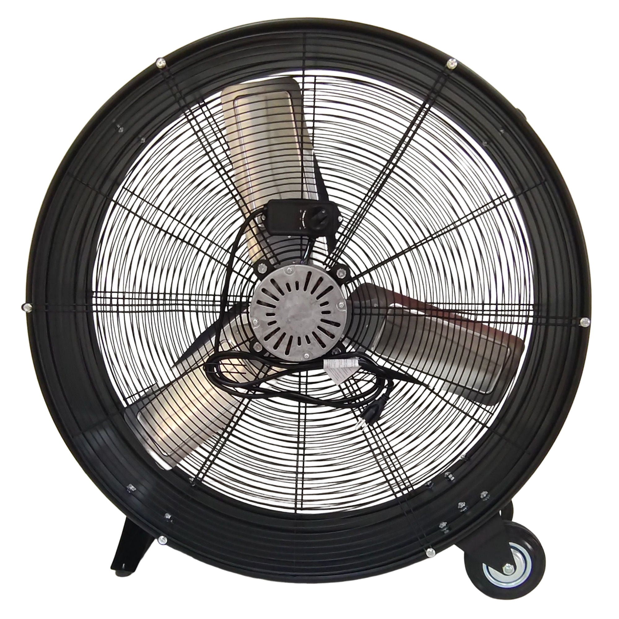 Velocity Drum Fan With 2 Speed - Black