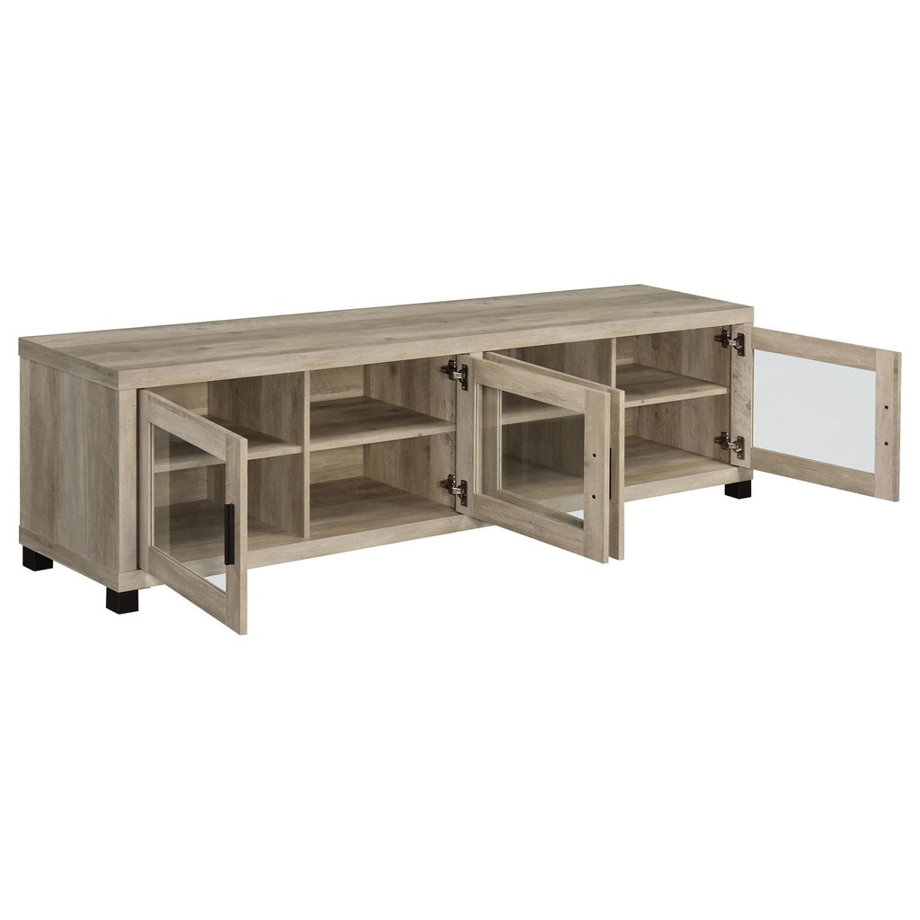 Heron - 3 Piece Entertainment Center With Adjustable Shelving