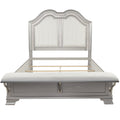 3 Piece Bedroom Set With Elegant Bed, 2 Nightstands