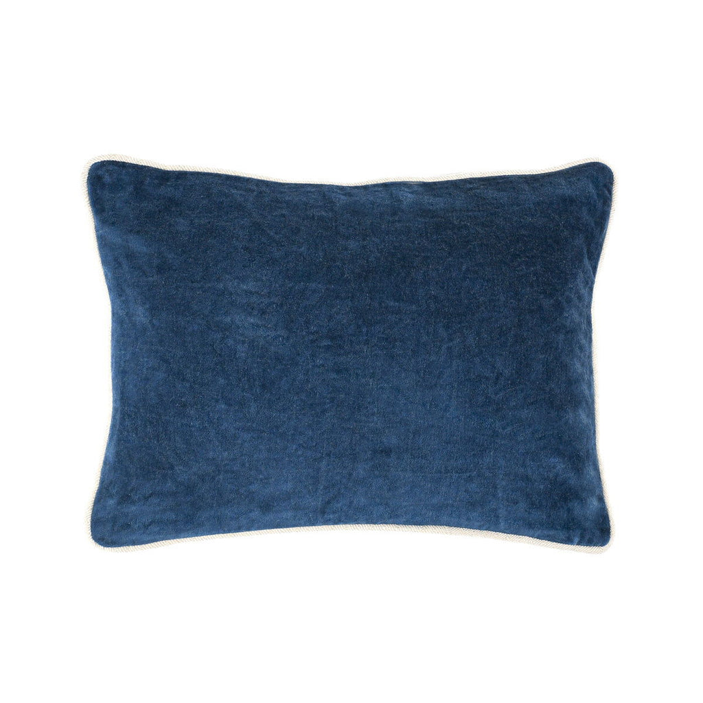 Heirloom Velvet - SLD Pillow - Navy