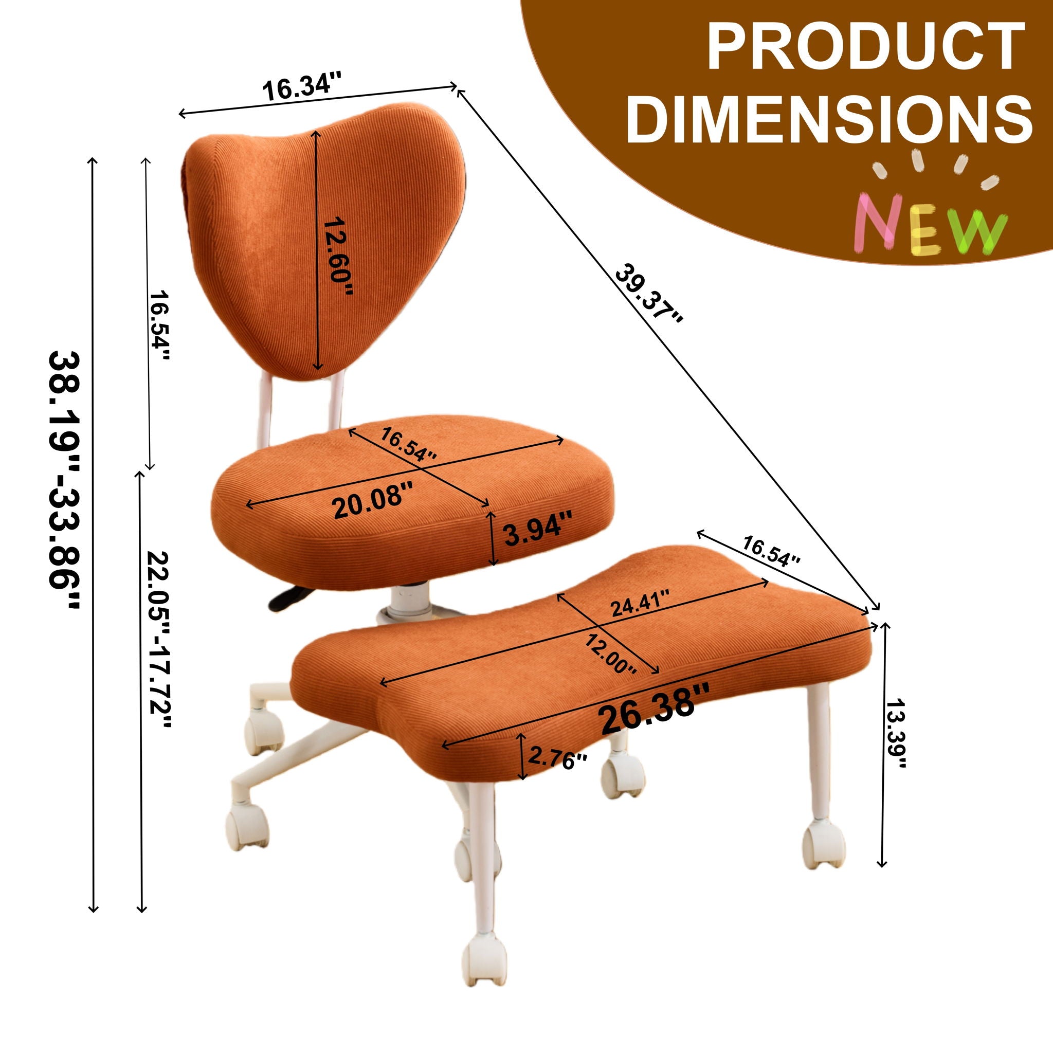 Multifunctional Ergonomic Meditation & Yoga Chair