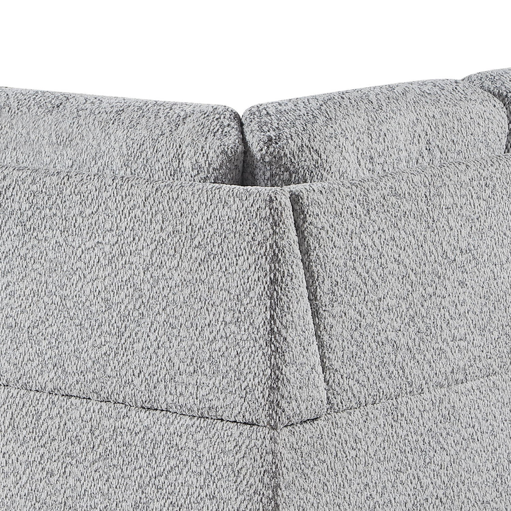 Giza - Modular Sectional Sofa With Sleeper, Storage, USB Charging - Gray
