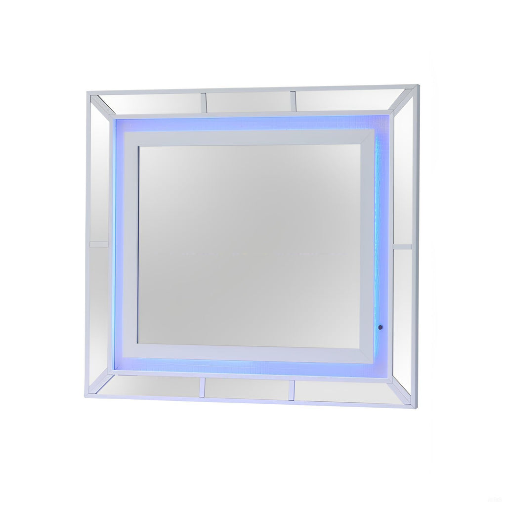 Hollywood Hills - Mirror - White