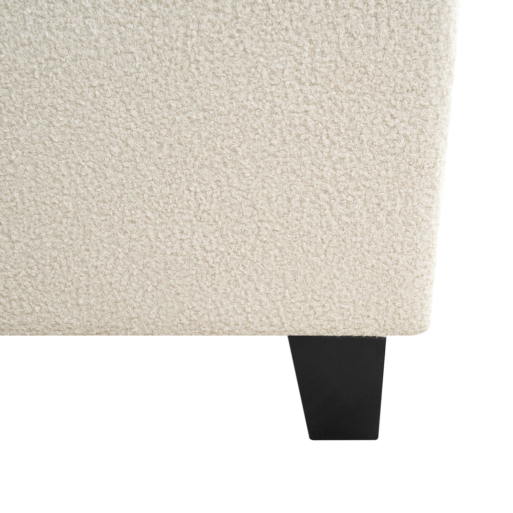 Platform Bed Frame With Tall Headboard And High Footboard