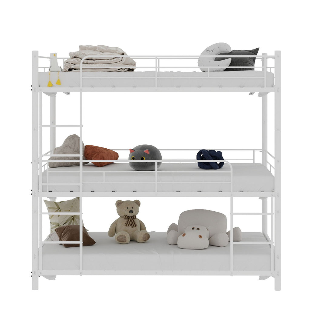 Triple Frame Bed With Built In Ladder