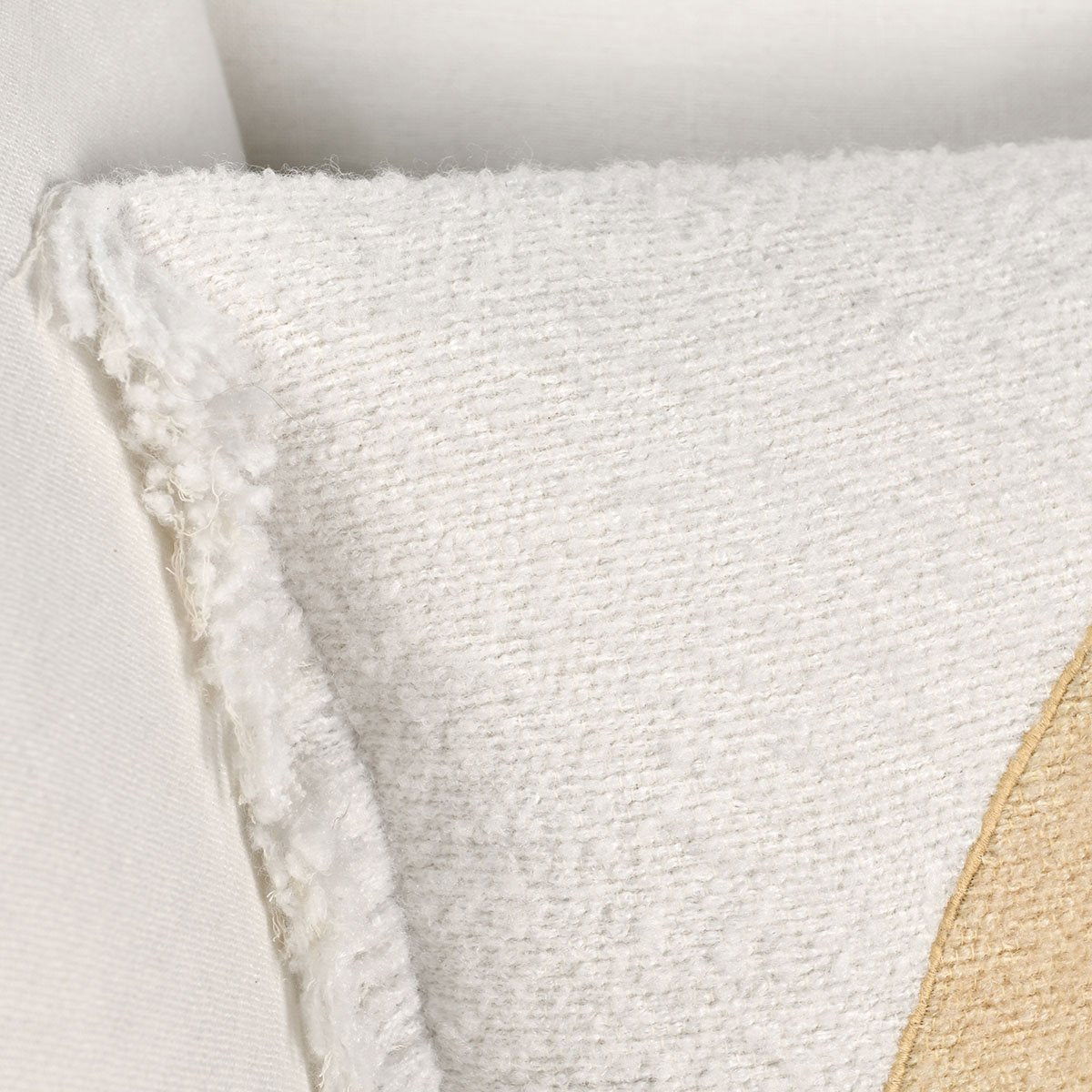 Rahun - Pillow - Yellow / Ivory