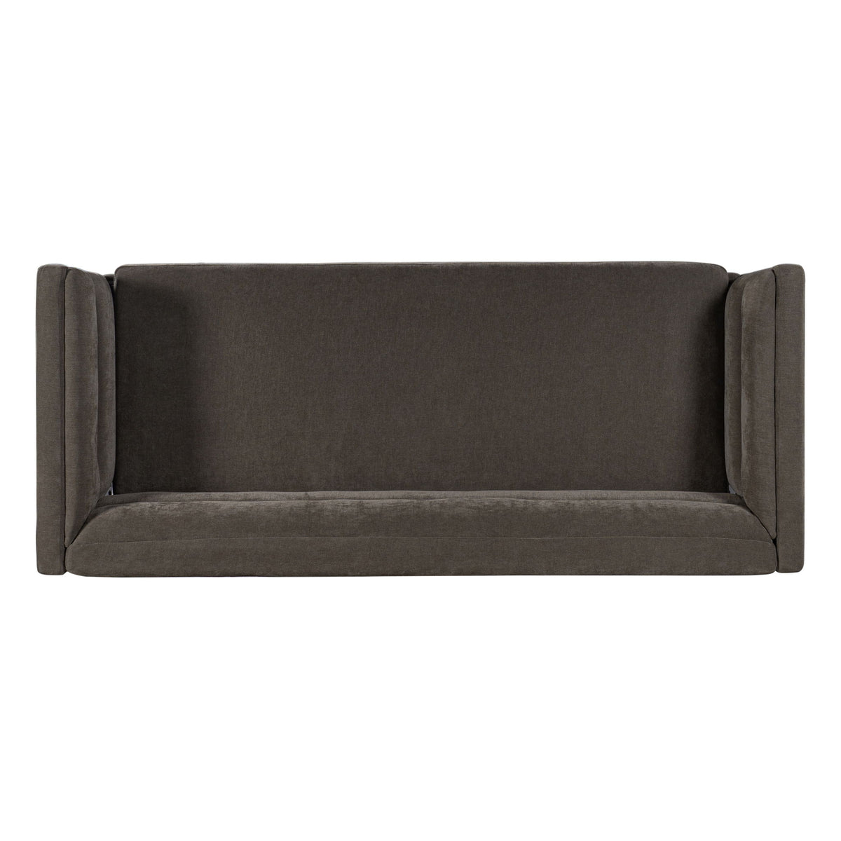 3 Seater Sofa Upholstery With Square Arms, Living Room Couch