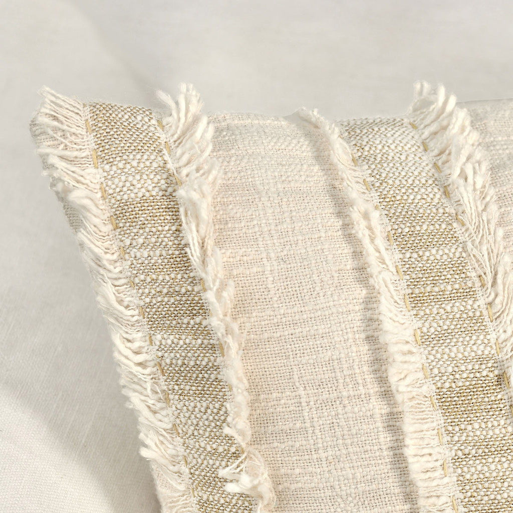 Nenna - 22" x 22" AF Pillow - Natural / Ivory