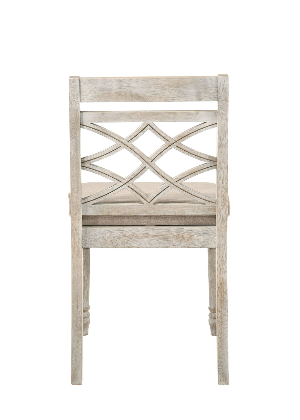 Havanna - Wide Chair With Cushion (Set of 2) - Off White