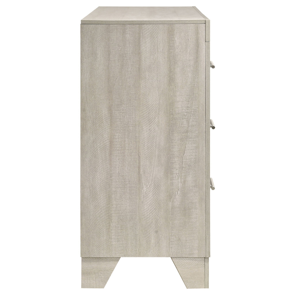 Strout - 6 Drawer Dresser - Cream