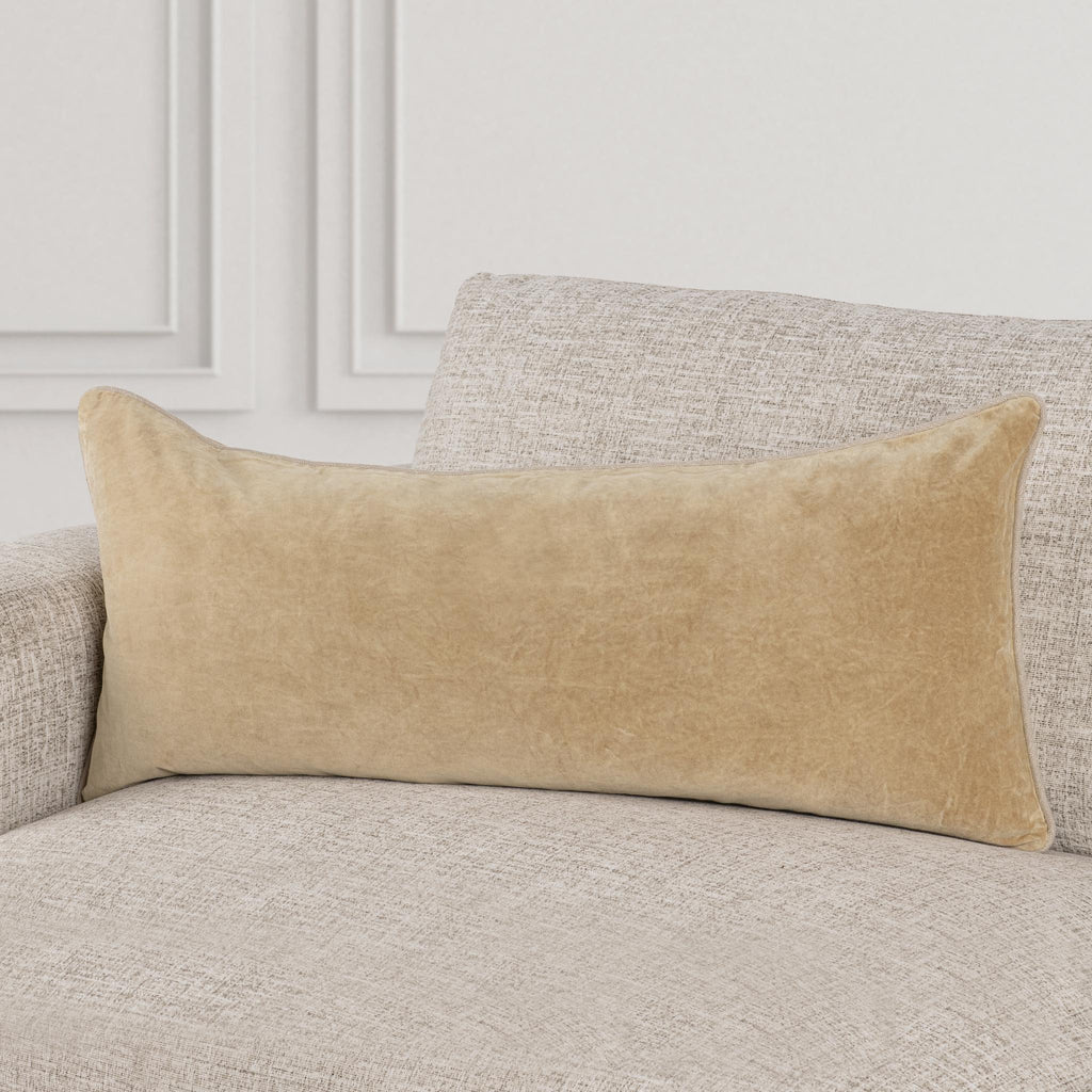 Heirloom Velvet - SLD Pillow - Wheat