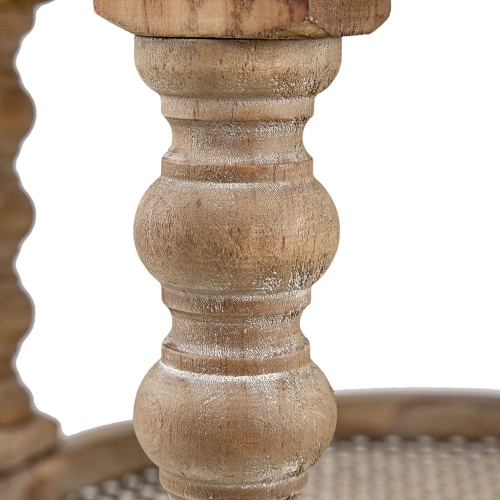 Round 2 Tiered Side Tabel, End Tabel For Lving Room Bedroom Entryway