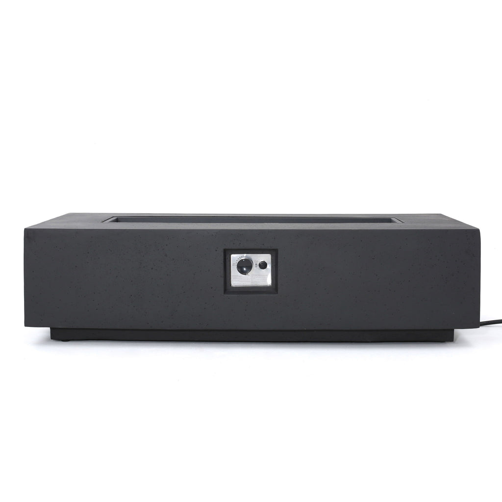 Modern Rectangle Fire Table 50, 000 Btu