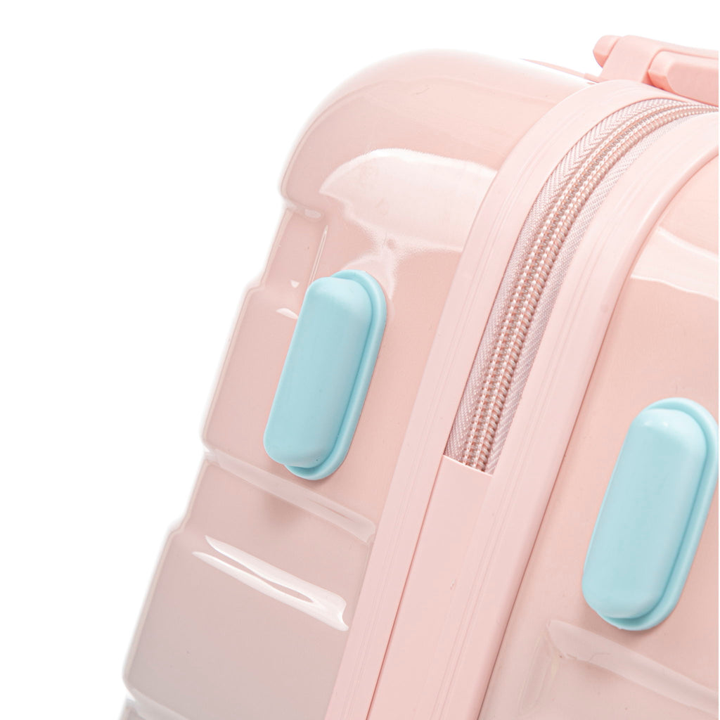 Luggage Set 14" / 20" With Combination Lock And Cosmetic Case