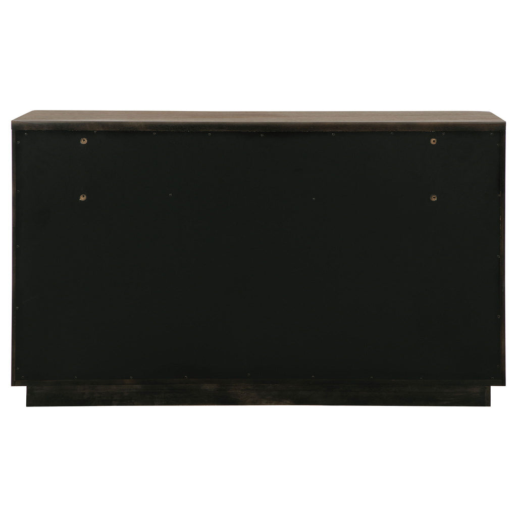 Moraga - 6 Drawer Dresser Cabinet - Ash Brown