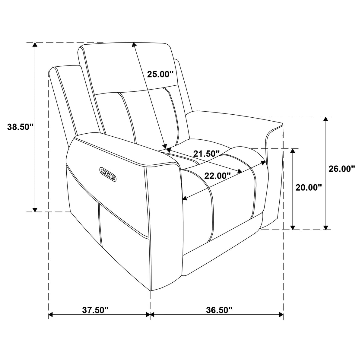 Patrick - Power Reclining Sofa Set