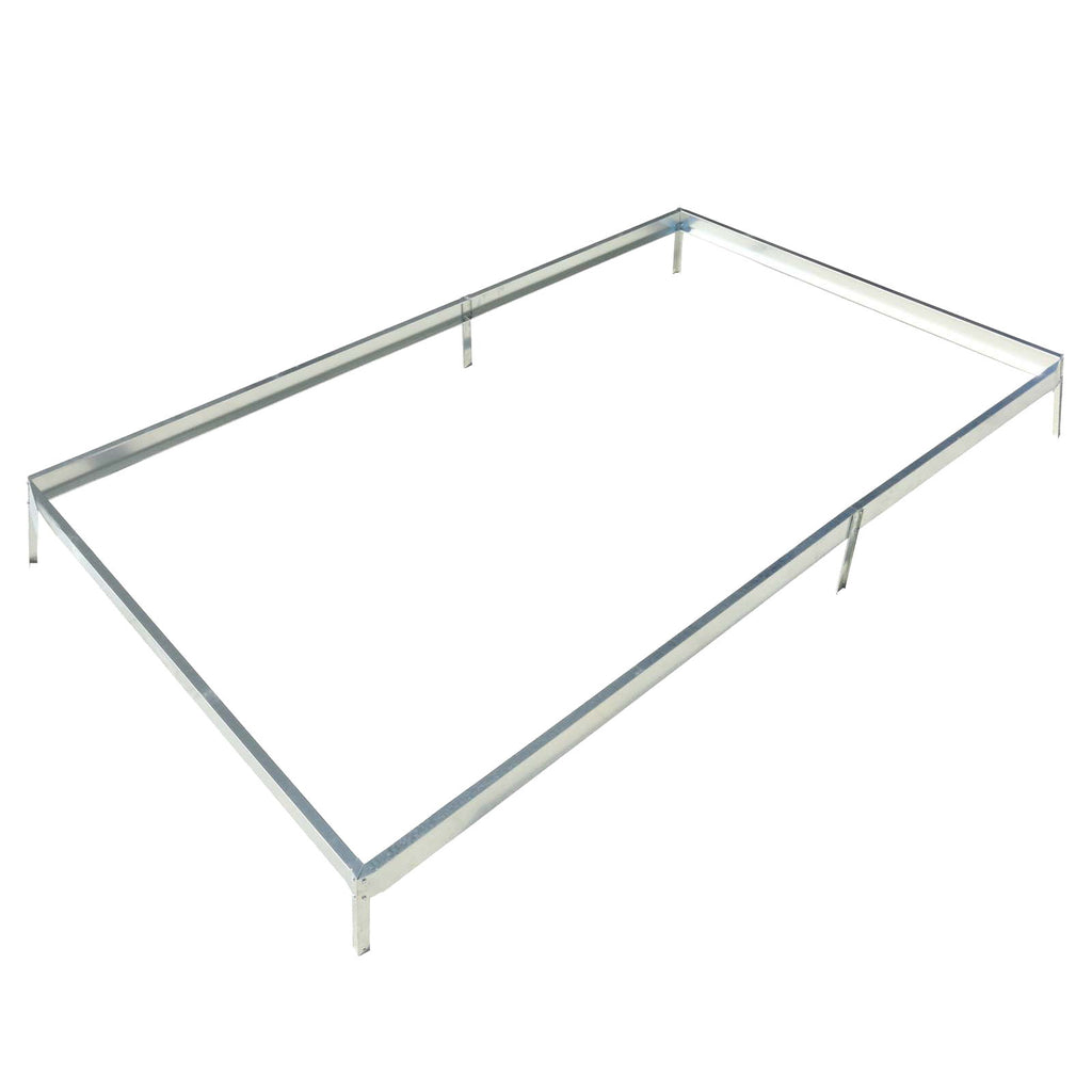 Polycarbonate house, Heavy Duty Outdoor Aluminum Walk-In House Kit With Rain Gutter, Vent And Door For Backyard Garden