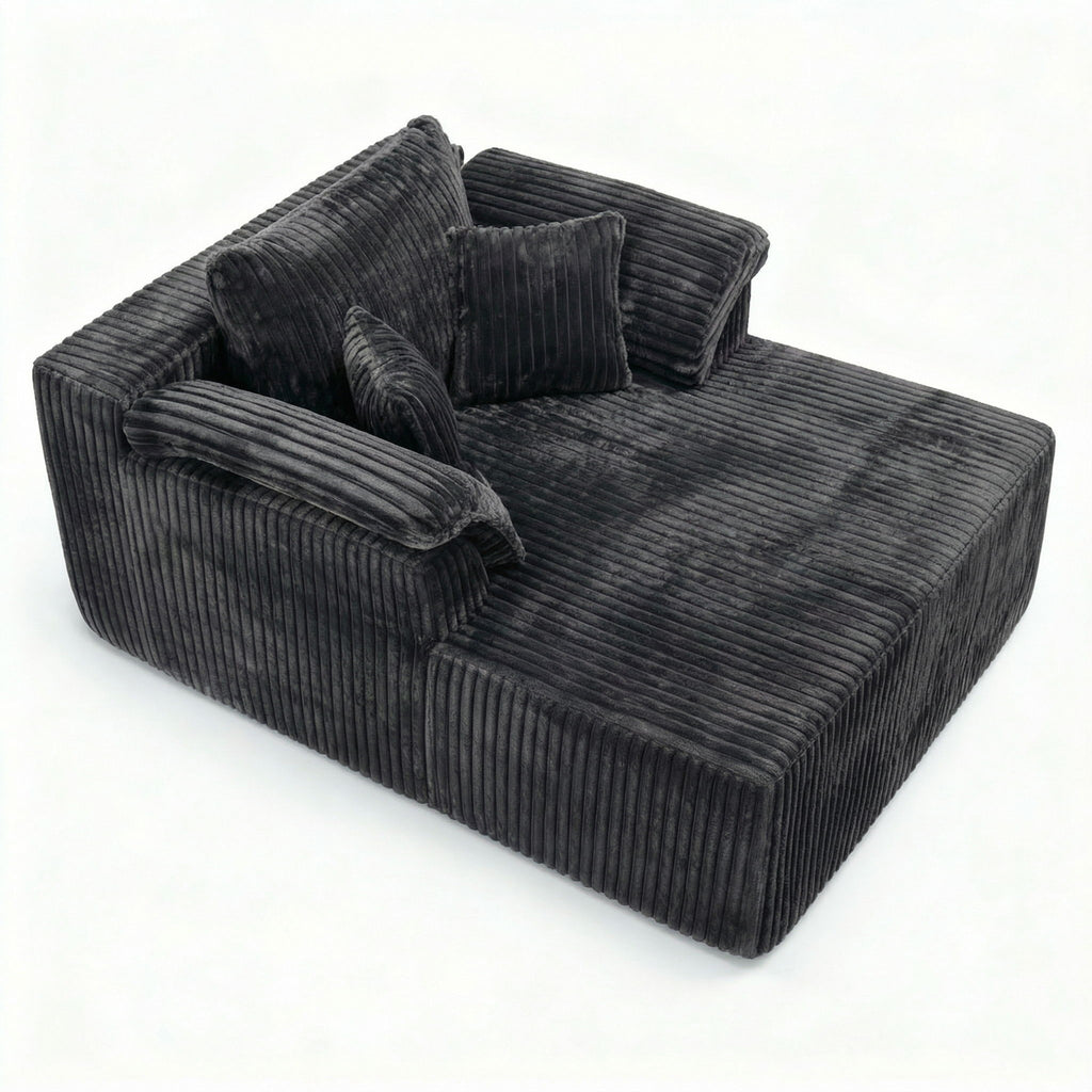 Chaise Lounge Chair, Deep Seat Sleeper Couch For Living Room