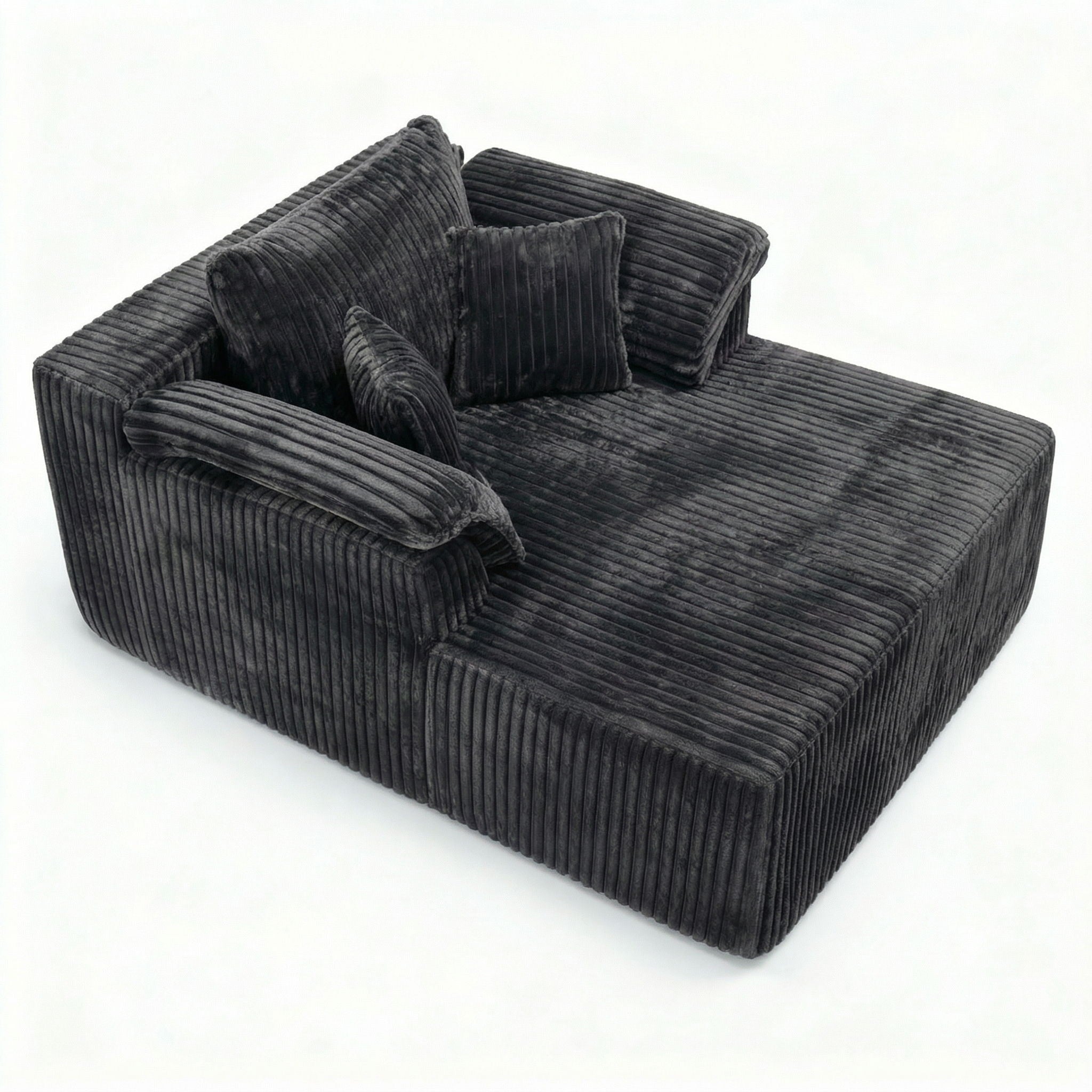Chaise Lounge Chair, Deep Seat Sleeper Couch For Living Room