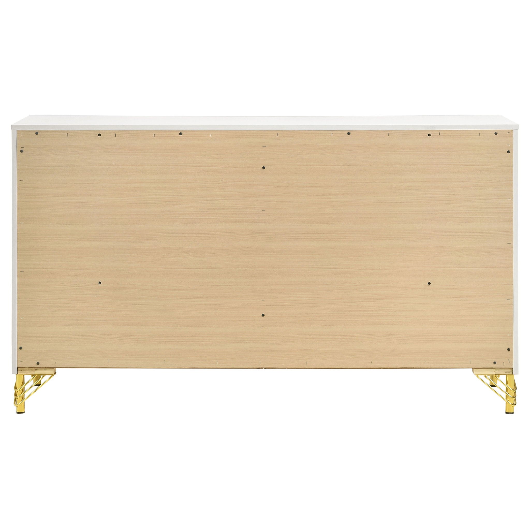 Chesney - 6 Drawer Bedroom Dresser - White