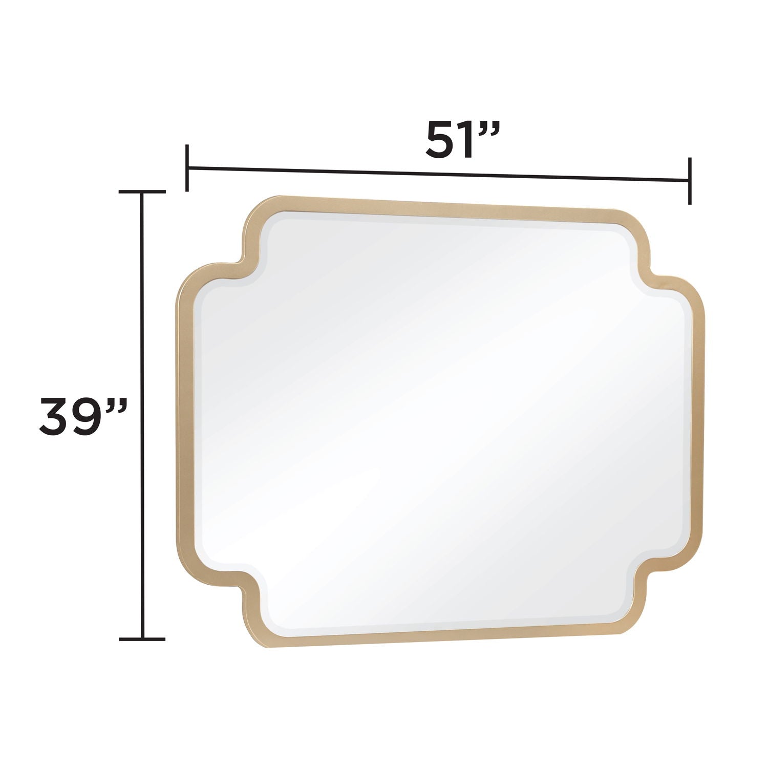 Lexington - Bedroom Mirror - Beige