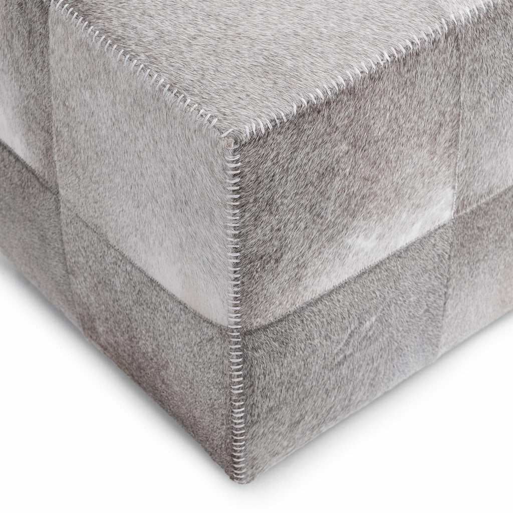 Landyn - Square Ottoman - Sparrow Gray