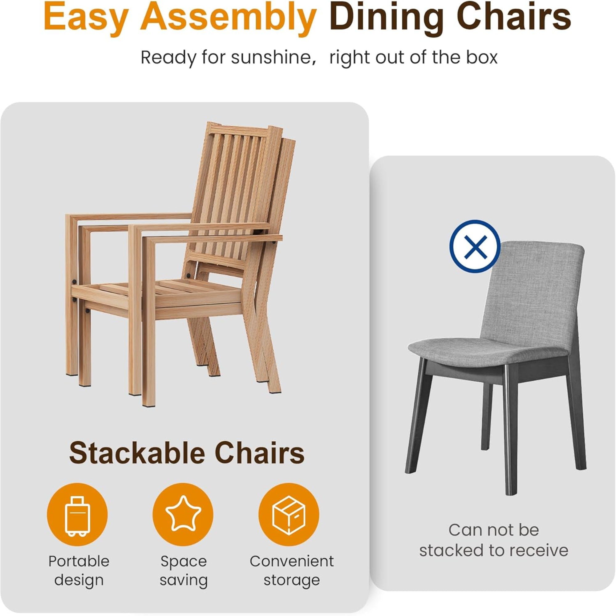 Patio Dining Chairs With Thick Cushions