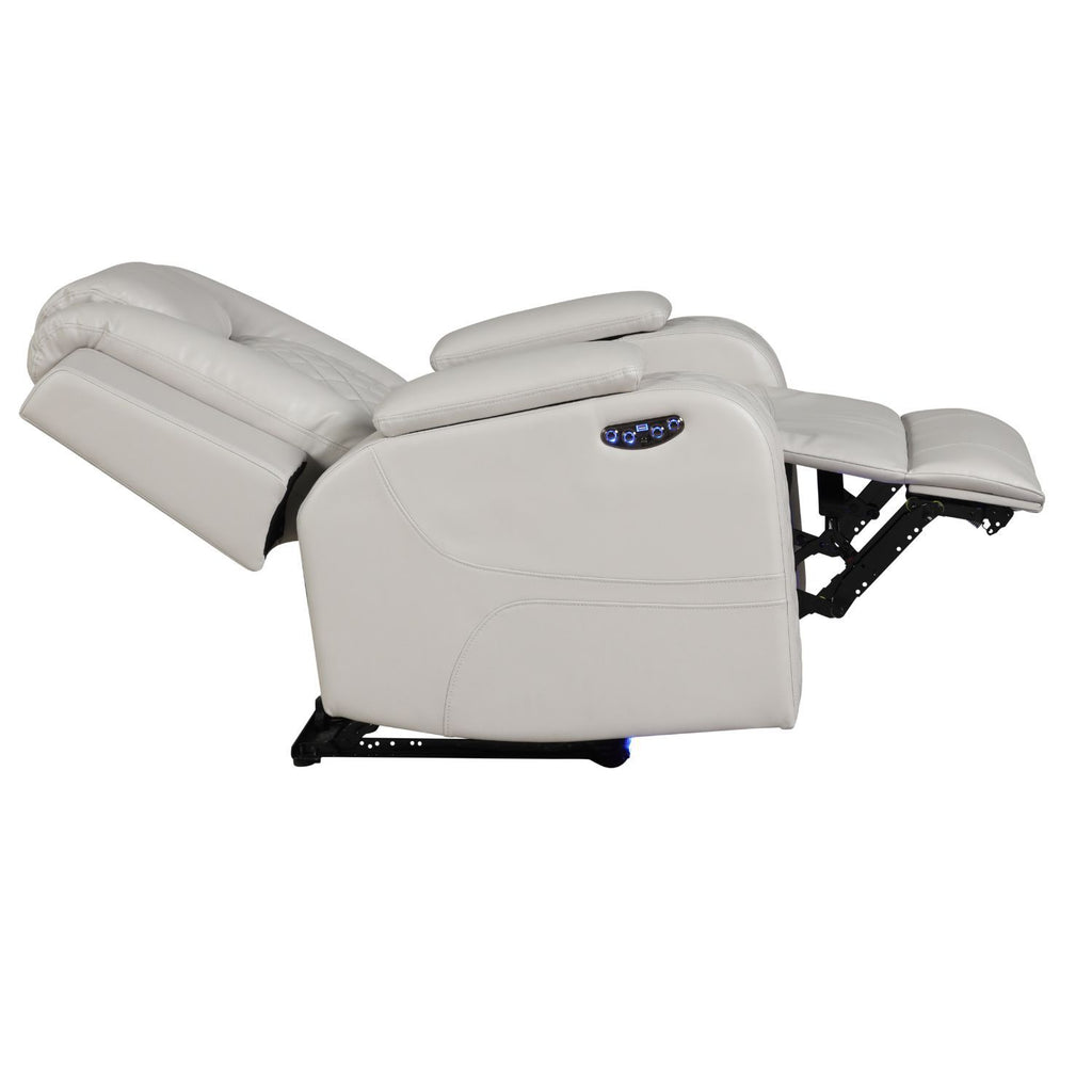 Benz - LED & Power Recliner With Adjustable Headrests And Ambient LED Lighting