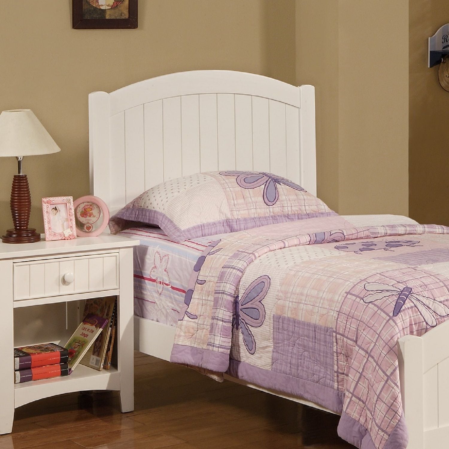 Carved Headboard Bed