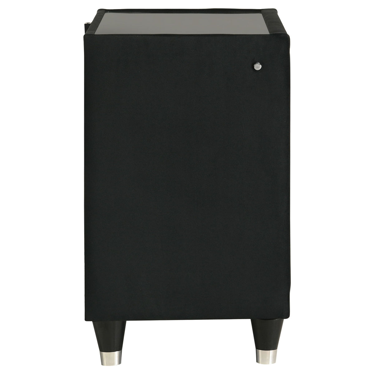 Mika - 2 Drawer LED Nightstand With USB