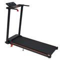 Treadmill With 8% Incline, Portable Treadmills For Home - Black
